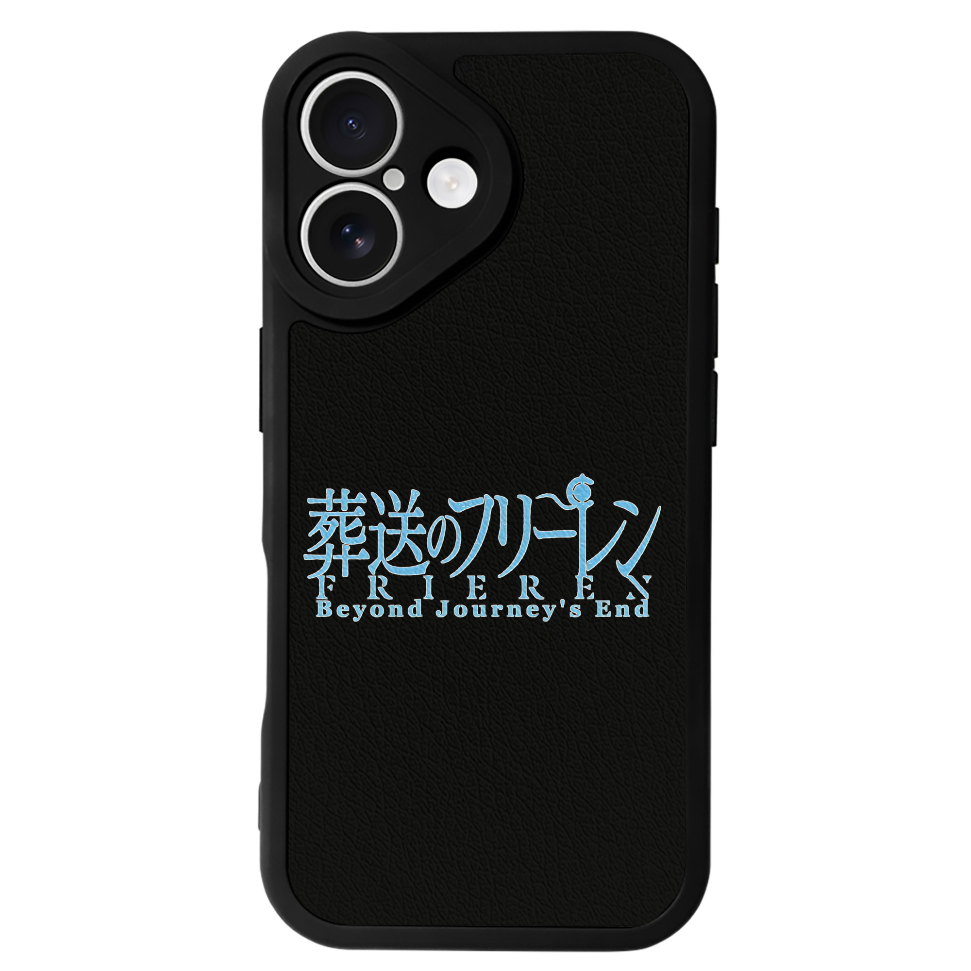 （画像用） 葬送のフリーレン Frieren 【iPhone 16シリーズ対応】シリコンスマホケース（レザー調） 材質：シリコン